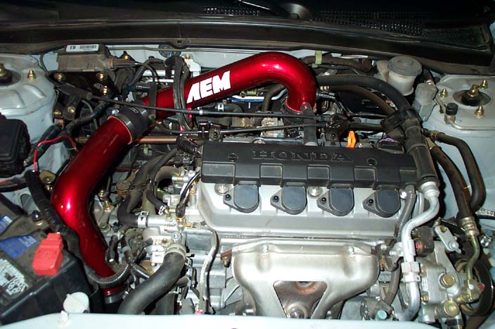 Instructions to install cold air intake on honda civic 2003
